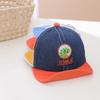 Lindo Sombrero de Bebé Gorra de Red Sombrero de Vaquero para Bebé Niño Dinosaurio Pequeño Ala Suave Gorra de Béisbol Super Lindo Sombrero de Sol para Niño Infantil