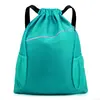 Bolsa com Cordão Logo Esporte Outdoor Fitness Mochila Impermeável Praia Separação Seco-Molhado Bolsa de Armazenamento para Equipamento de Natação