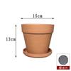 Vaso de Barro Vermelho Vaso de Terracota Vermelha para Suculentas Vaso de Flores Extra Grande Cerâmica Cerâmica Grossa Pothos Terracota Plantio Vaso para Cultivo de Vegetais Flores
