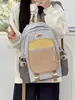 Mochila Exterior de Aspecto Premium con Empalmes y Color de Contraste, Ligera para Deportes, Senderismo y Montañismo, Mochila de Viaje para Hombre