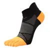Calcetines de Algodón de Cinco Dedos, Calcetines Deportivos de Malla Absorbentes de Sudor para Correr, Calcetines de Maratón que No Rozan Tus Pies, Calcetines de Verano de Cinco Dedos para Maratón