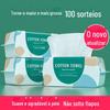 Toalha de limpeza YOUSHA com padrão de pérola extra grande espessa macia de algodão toalha facial removível descartável YV129
