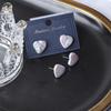Pendientes de Corazón de Perla de Agua Dulce Natural Estilo Barroco de Nicho Plata de Ley S92 Venta al por mayor en stock de fábrica