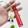 Llavero Navideño Transfronterizo Colgante Caja Sorpresa Papá Noel Muñeco de Nieve Árbol de Navidad Llavero Navideño Colgante Pequeño