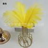 Plumas de avestruz de color, 20-25 cm, disponibles en stock, accesorios para el cabello DIY, venta al por mayor, decoración de plumas, directo de fábrica.