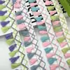 Em Estoque Atacado Tassel Colorido para Vassoura Franja Renda, Renda com Franja Colorida Estilo Étnico Renda com Franja DIY Renda Feita à Mão