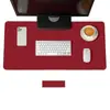 Mouse Pad, Pad de Mesa de Computador Extra Grande, Pad de Proteção de Mesa de Escritório com Aparência Sofisticada para Meninas, Couro Impermeável Teclado de Mesa