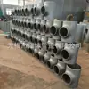 Suministrado directamente por el fabricante: Accesorios para Tuberías de Agua de Acero al Carbono Tipo Y Soldados de Diámetro Igual y Diámetro Variable, Tubos Galvanizados de Tres Vías