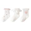 Calcetines para Niños Primavera y Verano Nuevo Algodón Peinado Transpirable Calcetines para Bebé Sin Costuras Cómodos Calcetines para Bebé Clase A
