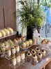 Expositor de Postres de Acrílico Estante para Boda Cumpleaños Banquete Mesa de Comedor Mesa de Descanso para el Té Evento de Inauguración Decoración Exterior