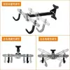 Portabultos trasero de bicicleta plegable conveniente para el hogar de montaña con soporte de carga para exhibición interior cuadro de bicicleta de carretera montado en la pared