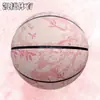 Baloncesto de alta calidad, cumple con los estándares para los exámenes de ingreso a la escuela secundaria, tamaño 7, unisex, hecho de material PU duradero, adecuado para uso en interiores y exteriores, un gran regalo para adolescentes y personalizable para fines de entrenamiento.
