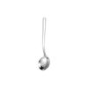 Colher de tempero de aço inoxidável 304 9cm mini colher redonda criativa colher de café colher colher colher para mexer com presente de mão logotipo para impressão