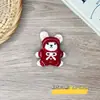 Broche Festivo de Año Nuevo de Kt Cat Conejo Colgante de Oso para Bolso Pasador Accesorio para el Cabello Decoración para Zapatos Accesorios para la Ropa