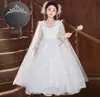 Vestido Infantil para Niña Lujoso de Gama Alta Accesible de Nicho Vestido de Princesa para Cumpleaños Dama de Honor Anfitriona Piano Vestido de Presentación para Niña Pequeña