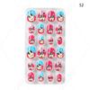 Novo Patch Nail Art Crianças 24 Patch Cartoon Natal Halloween Unha Falsa Removível Nail Art Patch