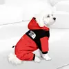Ropa para Perros para Otoño e Invierno, Ropa para Mascotas con Forro de Felpa, Ropa de Algodón Engrosada y Cálida, Ropa con Capucha de Cuatro Patas para Mascotas