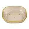 Juego de Platos Pequeños de Porcelana de Hueso para el Hogar, Lujo Ligero de Gama Alta Cocina Transfronterizo Estudiante Espesor Restaurante Dormitorio Plástico Mini Plato