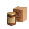 Velas perfumadas em frasco marrom 6*8, feitas sob medida com óleos essenciais vegetais e cera de soja, peças decorativas perfumadas, presentes de aniversário