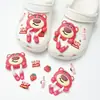 Charms de Sapato de Tartaruga de Desenho Animado e Dragão de Fogo Acessórios DIY Fivelas de Sapato Animal Fofo Resina de PVC Fivelas Decorativas em Estoque
