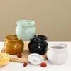 Olla de Estofado Impermeable, Olla de Estofado para Una Persona, Olla de Sopa con Tapa, Olla de Cerámica para Estofado y Sopa de Snacks Shaxian, Venta Directa de Fábrica