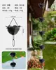 Corrente de Chuva Externa de Cobre Corrente de Drenagem de Beiral Estilo Japonês Corrente de Água da Chuva de Pátio de Villa Corrente de Desvio de Água da Calha Corrente de Água Decorativa