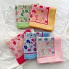 Bufanda Cuadrada Pequeña de Algodón y Lino Artística Versátil para Primavera y Verano Corea del Sur Moda Femenina Bufanda Elegante Cinta para el Cabello Bufanda Decorativa