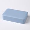 Caja de pastillas pequeña portátil de doble uso con soporte interior de color creativo, 6 compartimentos, sub-empaque, tapa deslizante, sub-compartimento, almacenamiento portátil, caja de joyería mini