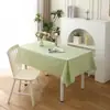 Toalha de Mesa Peva Impermeável e à Prova de Óleo Sem Lavagem, Toque de Luxo Leve e de Alta Qualidade, Tapete Quadrado Simples de Desenho Animado para Piquenique, Toalha de Mesa para Quarto de Estudante
