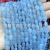 Cuentas ovaladas de calcedonia de 8*10 mm cuentas oblatas de calcedonia rojo vino joyería DIY con piedra aretes con cuentas