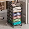 Estante para Archivos, Estante de Almacenamiento Debajo del Escritorio, Gabinete de Almacenamiento de Documentos por Niveles de Pie, Organizador de Archivos de Pie para Oficina