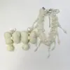 Gargantilla de Encaje con Borlas de Perlas Estilo Retro para Mujer, Cadena para Clavícula de Gama Alta y Elegante