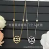 Nueva colección de collares marca D/marca Dior, disponible exclusivamente para comercio electrónico transfronterizo, productos nuevos con etiquetas originales, collar de nariz de cerdo CD al por mayor