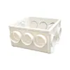 Caja de registro inferior oculta tipo 86 de PVC con tapa y base ensambladas de una sola pieza con caja de empalme tipo peine para interruptor caja inferior universal