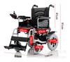Silla de Ruedas Eléctrica Pequeña Inteligente Totalmente Automática Plegable Ligera Silla de Ruedas para Discapacitados Sneeper Multifuncional para Ancianos