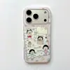 Página de Libro Chibi Maruko-Chan Es Adecuado para Iphone17Promax Dibujos Animados 16/17Pro Apple 15 Funda para Teléfono Móvil 17
