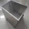 Caja de Muestra de Carbón de Acero Inoxidable con Tapa 43L sin Tapa Caja de Muestra de Carbón de Acero Inoxidable Resistente al Desgaste con Tapa 43L sin Tapa