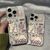 Adecuado para Funda de Teléfono Móvil Iphone16Plus16Promax Apple 16 Niña Lindo Pastel Oso Anticaída