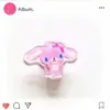 Honey Bonny Dibujo Animado Lindo Clip de PP de Doble Cara Exquisito Alto Valor Estilo Ins Clip para Guardar Notas Clip para Snacks