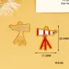 Brújula Oceánica Pirata de Estilo Mixto Transfronterizo Accesorios de Joyería DIY Esmalte Aleación Collar Pendiente de Arete Dijes