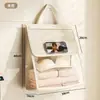 Artefato de Armazenamento de Roupas para Banheiro Bolsa Impermeável para Roupas Artefato de Armazenamento de Roupas Limpas para Banheiro Bolsa de Pendurar Impermeável para Banho de Dormitório