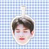 Etiqueta de equipaje Huang Minghao Pase de abordar Colgante para mochila Etiqueta Etiqueta Debería Ayudar Sacudida circundante
