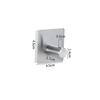 Gancho Transfronterizo de Acero Inoxidable 304 Gancho Pequeño de Baño Gancho Adhesivo Gancho de Cocina Gancho para Abrigos para Puerta Trasera Gancho Autoadhesivo