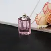 Botella de Perfume de Cristal de Colores DIY Botella Abrible para Aceites Esenciales de Aromaterapia Botella de Pelo Lanudo Difusor Accesorios de Joyería