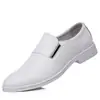 Aumento Interno Novos Sapatos Sociais de Couro Masculinos para Outono Masculino Britânicos de Negócios Couro Macio Bico Fino Jovens Sapatos de Couro Sapatos Brancos Sapatos Individuais