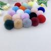 Ventas Directas de Fábrica Pompones de Piel de Conejo Sintético 3-9 cm Pompones DIY Accesorios para el Cabello Hechos a Mano Accesorios para Ropa Bufanda Zapatos Sombrero
