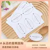 Fábrica de Origen Rollo de Pastel Suizo Cortado en Pedazos Caja de Empaque de Rollo de Toalla Japonés Caja de Empaque de Postre Horneado Caja Transparente