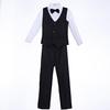 Traje de Actuación de Coro Infantil de Año Nuevo Traje de Pantalones con Tirantes de Lentejuelas para Niño Chaleco Traje Traje de Actuación de Recitación Infantil