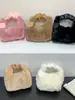 Bolso de Felpa de Alta Gama con Textura para Mujer 2025 Nuevo Estilo Japonés Moda Bolso de Hombro Sencillo Estilo Juvenil Bolso Cruzado