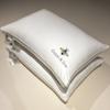 Núcleo de Almohada de Fibra de Soya de Algodón 100% Almohada de Soporte para el Cuello para Hoteles Estrella, Almohada Mediana y Alta para Camas Individuales y Dobles, Transpirable y con Soporte